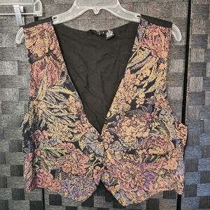 Elegant Floral Women's Vest